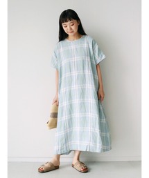 Samansa Mos2 サマンサ モスモスのワンピース ドレス グリーン カーキ 緑色系 通販 Zozotown