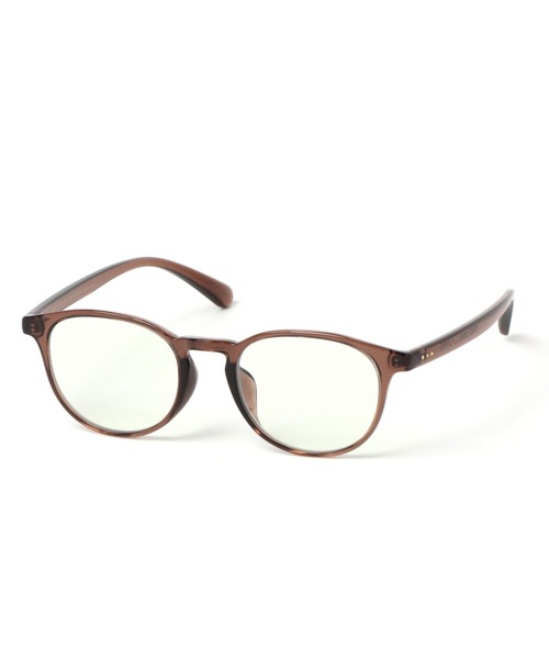 JINS(ジンズ)の「【JINS(ジンズ)】コラボ ボスリントンPCメガネ(メガネ・レディース・ベージュ/ライトブラウン・FREE)」の2枚目の写真