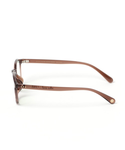 JINS(ジンズ)の「【JINS(ジンズ)】コラボ ボスリントンPCメガネ(メガネ・レディース・ベージュ/ライトブラウン・FREE)」の3枚目の写真