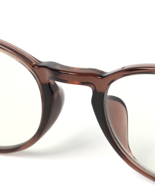 JINS(ジンズ)の「【JINS(ジンズ)】コラボ ボスリントンPCメガネ(メガネ・レディース・ベージュ/ライトブラウン・FREE)」の6枚目の写真