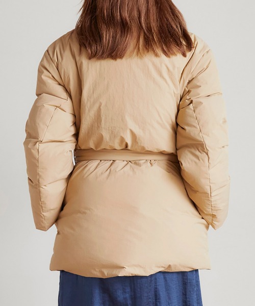 ランデブー RANDEBOO モダンラップダウンコート 3way RANDEBOO（ランデブー）の「Modern wrap down coat（ダウンジャケット