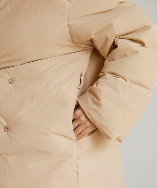 ランデブー RANDEBOO モダンラップダウンコート 3way RANDEBOO（ランデブー）の「Modern wrap down coat（ダウンジャケット
