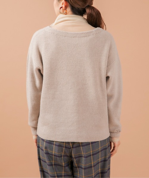 Eimee Law(エイミーロウ)の「SET UPポンチョ&カーデ(その他トップス・レディース・ダークブラウン/ベージュ/グリーン・38)」の20枚目の写真