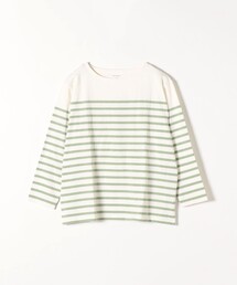 SHIPS any:〈ウォッシャブル〉カラー ボーダー プルオーバー