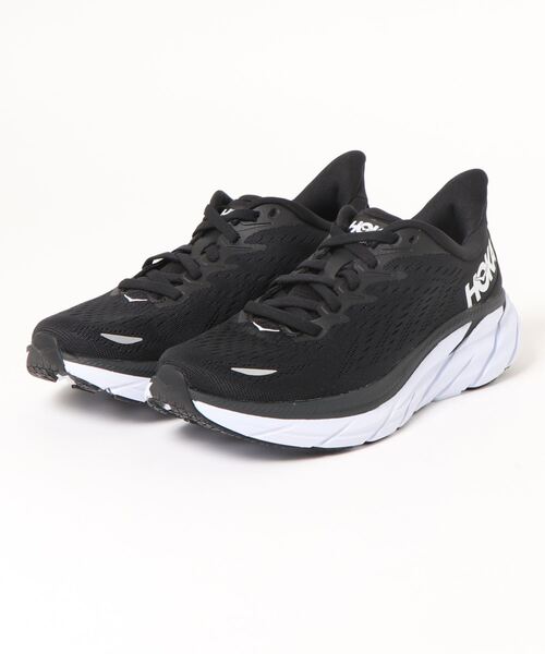 HOKA(ホカ)の「【HOKA ONEONE】CLIFTON 8(スニーカー・レディース・ブラック・23cm/23.5cm/24cm/24.5cm)」の1枚目の写真