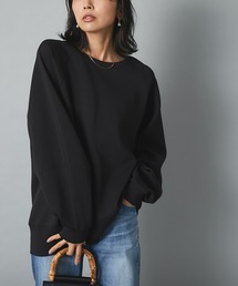 RIVE DROITE | 程よくルーズなシルエットが楽しめる一枚　ダンボールオーバーカットソー(Tシャツ/カットソー)