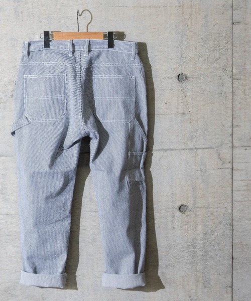 JOHN'S CLOSET(ジョンズクローゼット)の「【13】テーパードペインターパンツ(その他パンツ・メンズ・ブラック/キャメル/ワンウォッシュ/その他/ホワイト系その他/サックスブルー・MEDIUM/LARGE)」の20枚目の写真