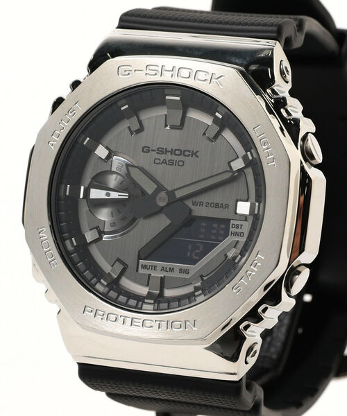 G-SHOCK(ジーショック)の「G-SHOCK / GM-2100-1AJF アナデジ ウォッチ(アナログ腕時計・メンズ・ブラック・ONE SIZE)」の2枚目の写真