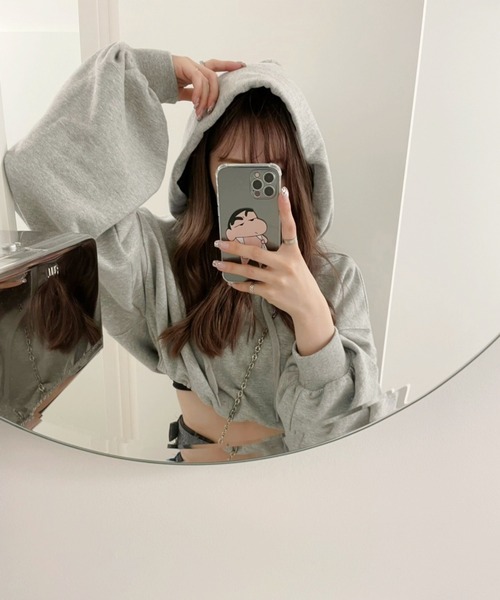 Heather（ヘザー）の「HOLiCショートフーディー 214608