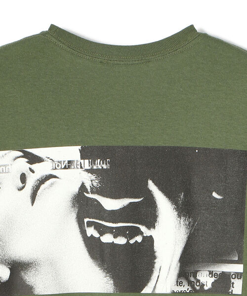 KaneZ（ケインズ）の「KaneZ/ケインズ/グラフィックプリントロンT/C.R.E.A.M L/S TEE（Tシャツ/カットソー・メンズ・ブラック/カーキ・FREE）」の10枚目の写真