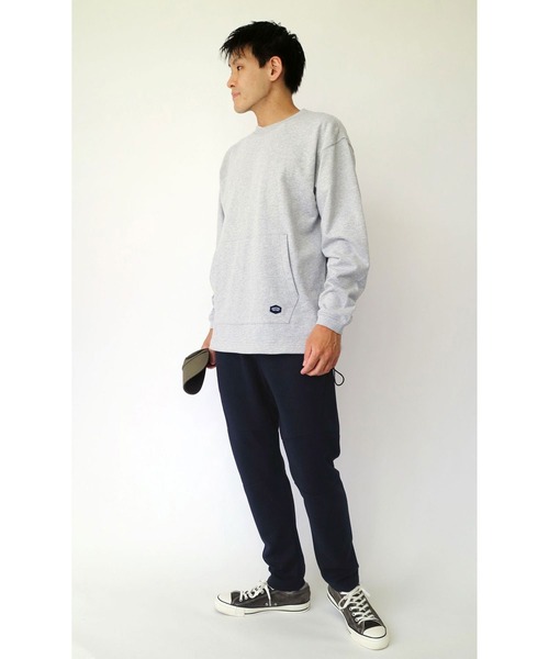 Grand PARK（グランドパーク）の「メランジニットイージーパンツ（スウェットパンツ・メンズ・グレー/ネイビー・X-LARGE/MEDIUM/LARGE）」の12枚目の写真