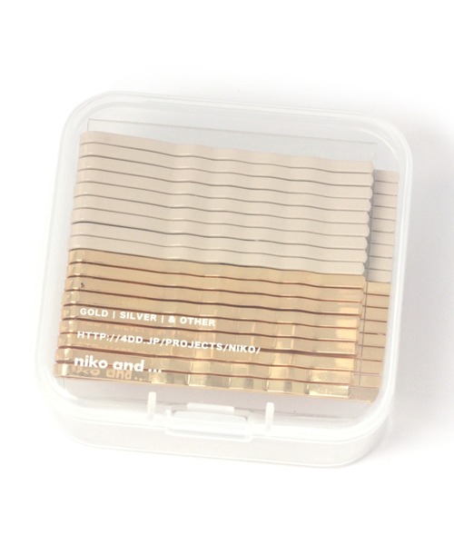 niko and...（ニコアンド）の「ケース入りヘアピン/18本セット（ヘアピン・レディース・その他1/その他2・0）」の2枚目の写真