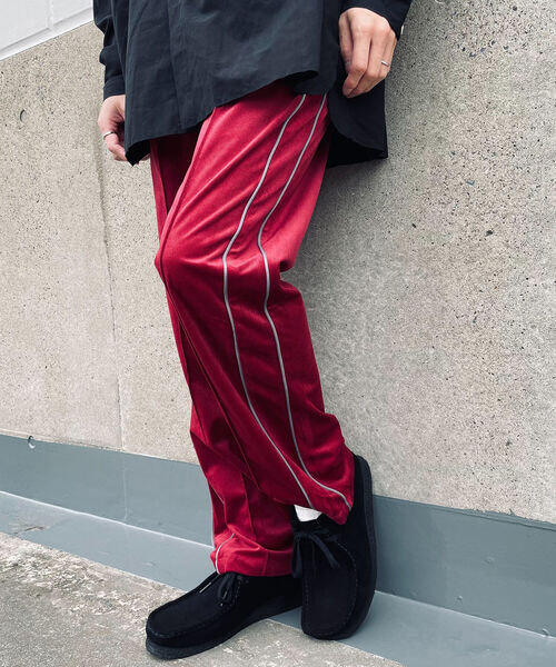 GLOSTER（グロスター）の「【GLOSTER/グロスター】ベロアトラックパンツ サイドライン（その他パンツ・メンズ・ブラウン/ネイビー/ボルドー・MEDIUM/LARGE）」の19枚目の写真