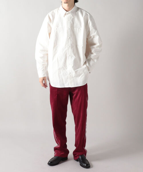 GLOSTER（グロスター）の「【GLOSTER/グロスター】ベロアトラックパンツ サイドライン（その他パンツ・メンズ・ブラウン/ネイビー/ボルドー・MEDIUM/LARGE）」の9枚目の写真