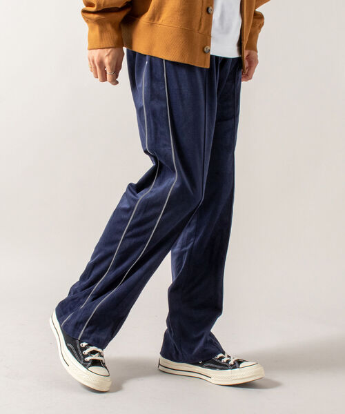 GLOSTER（グロスター）の「【GLOSTER/グロスター】ベロアトラックパンツ サイドライン（その他パンツ・メンズ・ブラウン/ネイビー/ボルドー・MEDIUM/LARGE）」の10枚目の写真