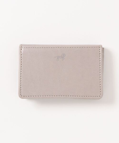 PEDIR（ペディール）の「ネブラスカ ネームカードケース/PEDIR（名刺入れ・レディース・グレイッシュベージュ/ベージュ系その他/ネイビー/ライトブルー/パープル/ピンク・FREE）」の8枚目の写真