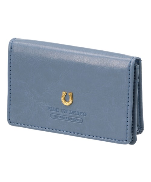 PEDIR（ペディール）の「ネブラスカ ネームカードケース/PEDIR（名刺入れ・レディース・グレイッシュベージュ/ベージュ系その他/ネイビー/ライトブルー/パープル/ピンク・FREE）」の3枚目の写真