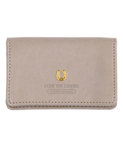 PEDIR（ペディール）の「ネブラスカ ネームカードケース/PEDIR（名刺入れ・レディース・グレイッシュベージュ/ベージュ系その他/ネイビー/ライトブルー/パープル/ピンク・FREE）」の9枚目の写真