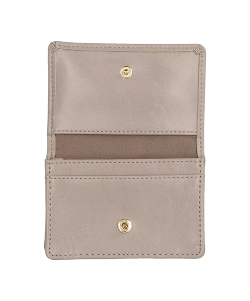 PEDIR（ペディール）の「ネブラスカ ネームカードケース/PEDIR（名刺入れ・レディース・グレイッシュベージュ/ベージュ系その他/ネイビー/ライトブルー/パープル/ピンク・FREE）」の12枚目の写真