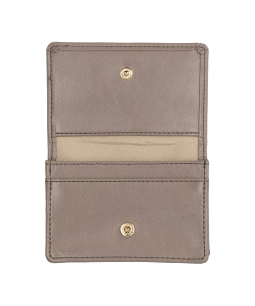 PEDIR（ペディール）の「ネブラスカ ネームカードケース/PEDIR（名刺入れ・レディース・グレイッシュベージュ/ベージュ系その他/ネイビー/ライトブルー/パープル/ピンク・FREE）」の13枚目の写真