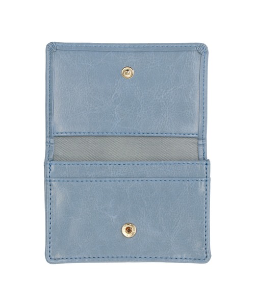 PEDIR（ペディール）の「ネブラスカ ネームカードケース/PEDIR（名刺入れ・レディース・グレイッシュベージュ/ベージュ系その他/ネイビー/ライトブルー/パープル/ピンク・FREE）」の14枚目の写真