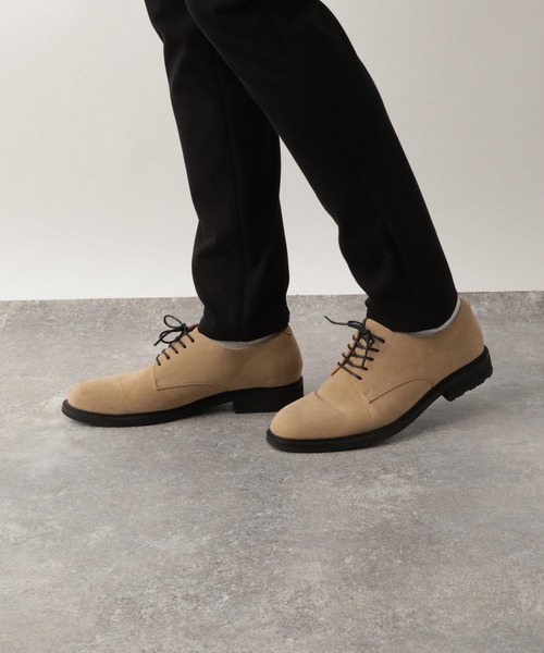 GLOBAL WORK（グローバルワーク）の「LUXTECHプレーントゥS/216100（ドレスシューズ・メンズ・ブラック/ベージュ・MEDIUM/LARGE）」の18枚目の写真