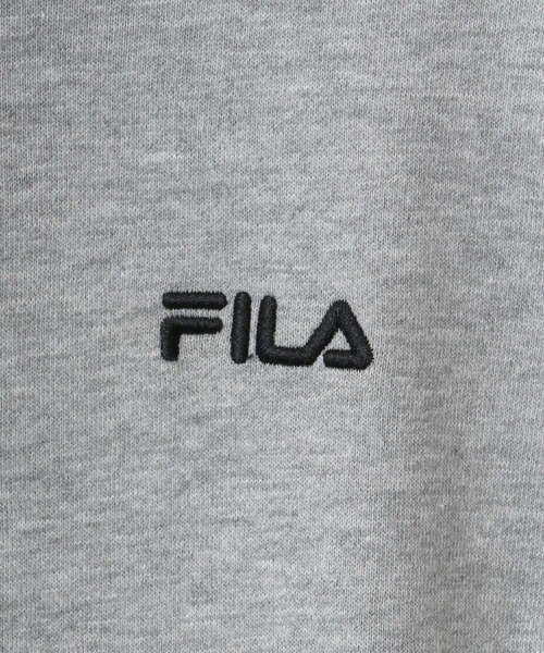 FILA（フィラ）の「FILA/フィラ 別注 セットアップ ワンポイント ロゴ刺繍 スウェット プルパーカー&ジョガーパンツ/ルームウェア/ワンマイルウェア（ルームウェア/パジャマ・メンズ・チャコールグレー/ブラック/グレー・LL/M/L）」の16枚目の写真
