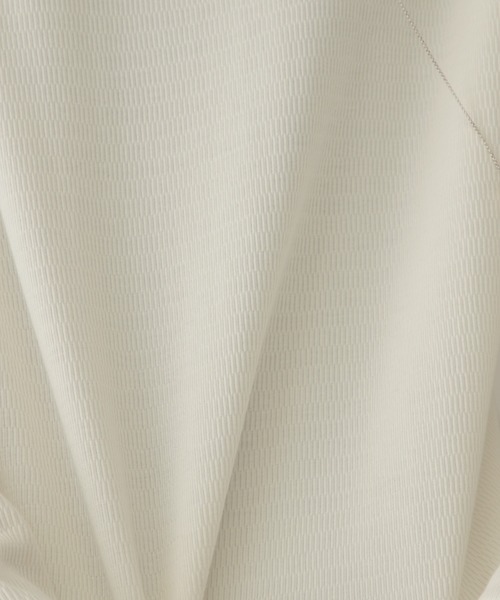 Chaos（カオス）の「ハニカムコットンプルオーバー（Tシャツ/カットソー・レディース・チャコールグレー/オフホワイト・FREE）」の6枚目の写真