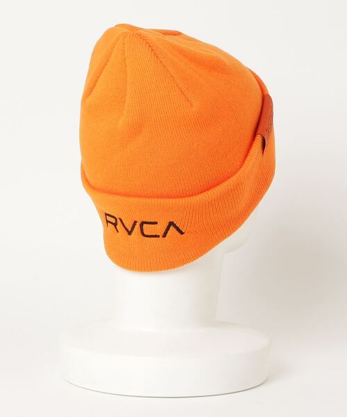 RVCA(ルーカ)の「RVCA メンズ 2 FACE BEANIE ビーニー【2021年秋冬モデル】/ルーカニットキャップ(ニットキャップ/ビーニー・メンズ・グレー/オレンジ/ブラウン/ブラック・FREE)」の16枚目の写真