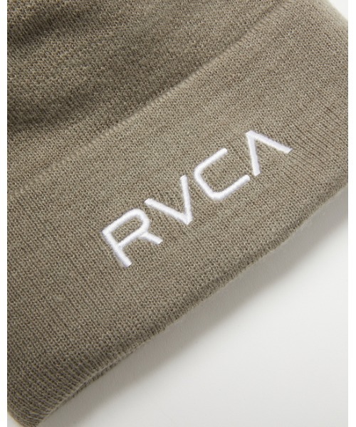 RVCA(ルーカ)の「RVCA メンズ 2 FACE BEANIE ビーニー【2021年秋冬モデル】/ルーカニットキャップ(ニットキャップ/ビーニー・メンズ・グレー/オレンジ/ブラウン/ブラック・FREE)」の13枚目の写真