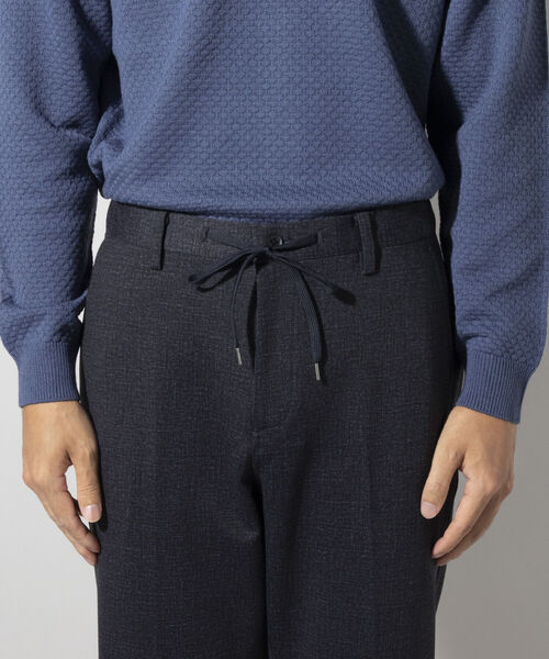 NOLLEY'S goodman(ノーリーズグッドマン)の「プリント ジャージ セットアップ イージー スラックス パンツ(スラックス・メンズ・ネイビー/ブラック系1・LL/S/M/L)」の10枚目の写真