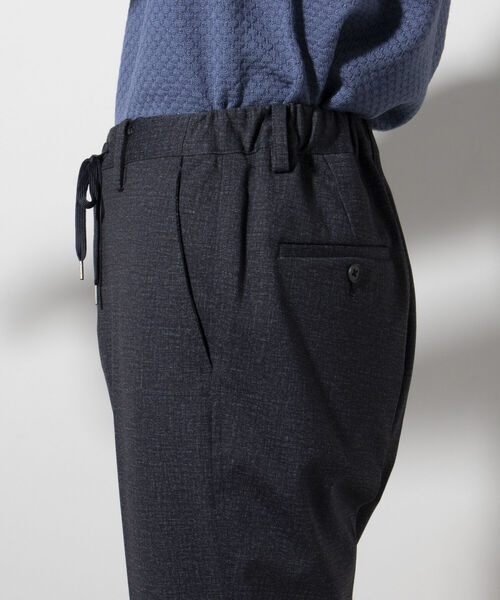 NOLLEY'S goodman(ノーリーズグッドマン)の「プリント ジャージ セットアップ イージー スラックス パンツ(スラックス・メンズ・ネイビー/ブラック系1・LL/S/M/L)」の12枚目の写真