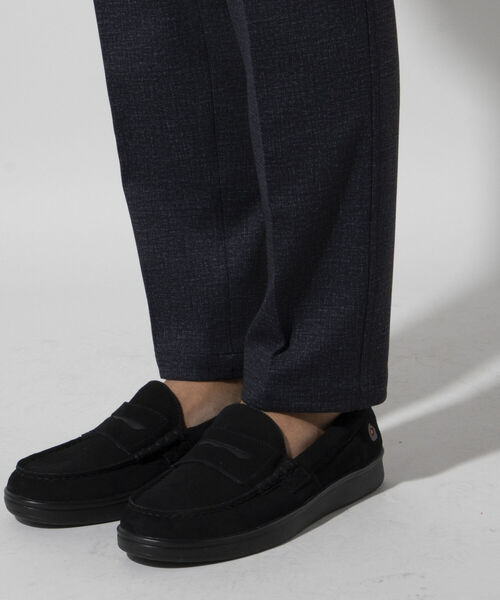 NOLLEY'S goodman(ノーリーズグッドマン)の「プリント ジャージ セットアップ イージー スラックス パンツ(スラックス・メンズ・ネイビー/ブラック系1・LL/S/M/L)」の6枚目の写真