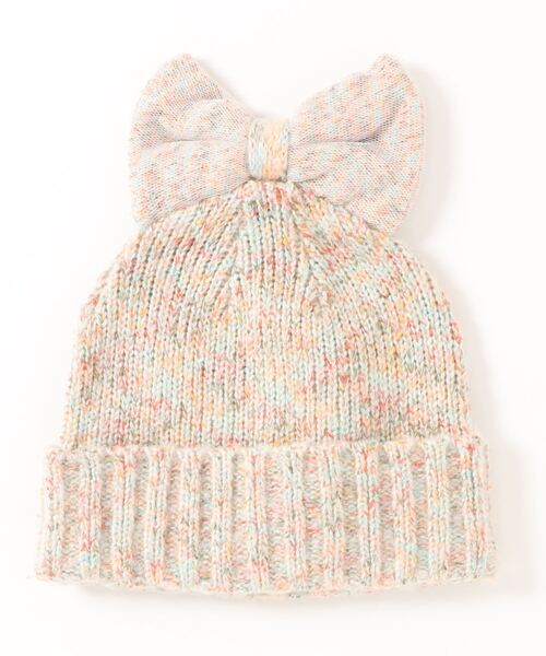 リボンニット帽