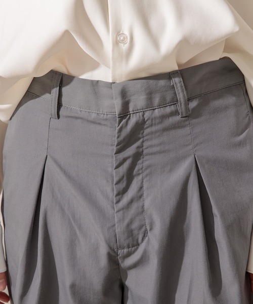 Adoon plain（アドーンプレーン）の「【Adoon plain】裾ベルトパンツ（その他パンツ・メンズ・グレー/ブラウン・LARGE/SMALL/MEDIUM）」の9枚目の写真