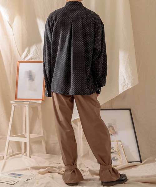 Adoon plain（アドーンプレーン）の「【Adoon plain】裾ベルトパンツ（その他パンツ・メンズ・グレー/ブラウン・LARGE/SMALL/MEDIUM）」の18枚目の写真