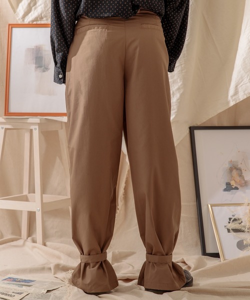 Adoon plain（アドーンプレーン）の「【Adoon plain】裾ベルトパンツ（その他パンツ・メンズ・グレー/ブラウン・LARGE/SMALL/MEDIUM）」の22枚目の写真