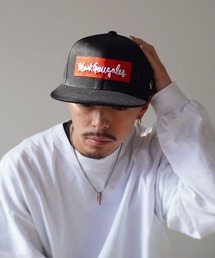 【Mark Gonzales】MG 刺繍 フラット キャップ / BB CAP