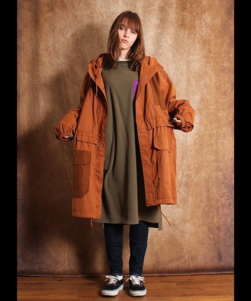 Universal Style Wear(ユニバーサルスタイルウェア)の「WILDERNESS EXPERIENCE モンスター オーバーコート(その他アウター・メンズ・ブラック/カーキ/ベージュ・LARGE/MEDIUM/X-LARGE)」の4枚目の写真