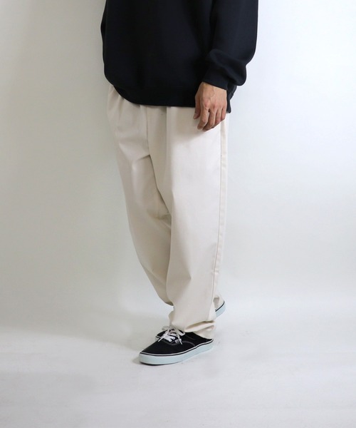 ILL'S(イルズ)の「イージーワイドシェフパンツ 【ILL'S】(その他パンツ・メンズ・ブラウン/グリーン/ブラック/レッド/アイボリー・XL/L/M/S)」の2枚目の写真