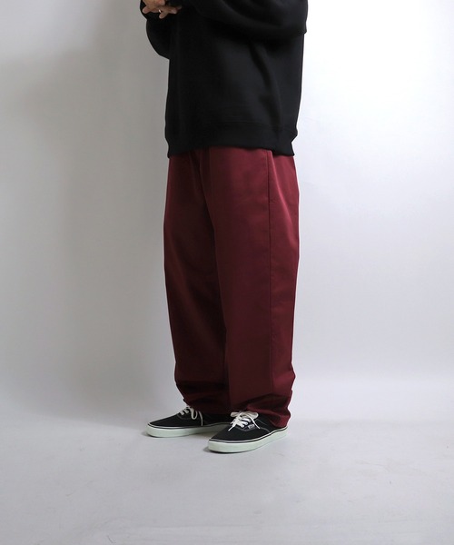 ILL'S(イルズ)の「イージーワイドシェフパンツ 【ILL'S】(その他パンツ・メンズ・ブラウン/グリーン/ブラック/レッド/アイボリー・XL/L/M/S)」の8枚目の写真