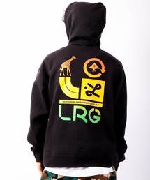 LRG（エルアールジー）の「【LRG】ブランドロゴプリント フーディー（パーカー・メンズ）」