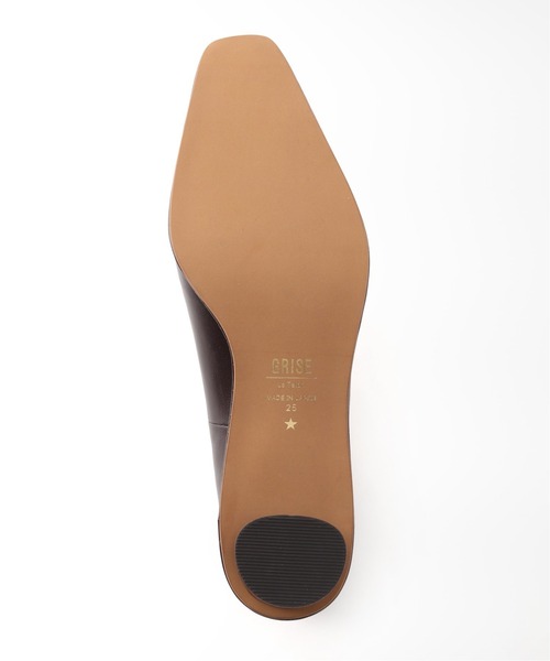 LE TALON(ルタロン)の「GRISE 3.5レザーナロースクエアUカットパンプス◆(パンプス・レディース・ブラウン/アイボリー/ブラック系その他・22.5cm/23cm/23.5cm/24cm/24.5cm/25cm/22cm)」の22枚目の写真