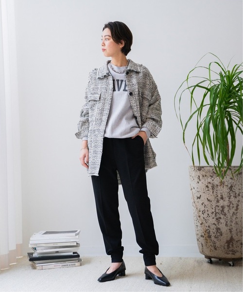 LE TALON(ルタロン)の「GRISE 3.5レザーナロースクエアUカットパンプス◆(パンプス・レディース・ブラウン/アイボリー/ブラック系その他・22.5cm/23cm/23.5cm/24cm/24.5cm/25cm/22cm)」の20枚目の写真