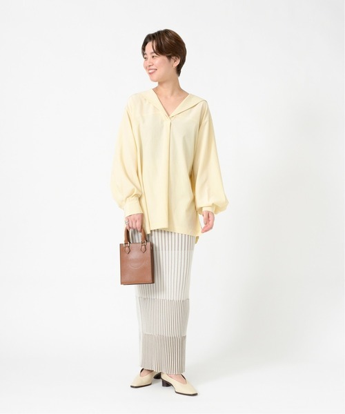 LE TALON(ルタロン)の「GRISE 3.5レザーナロースクエアUカットパンプス◆(パンプス・レディース・ブラウン/アイボリー/ブラック系その他・22.5cm/23cm/23.5cm/24cm/24.5cm/25cm/22cm)」の14枚目の写真