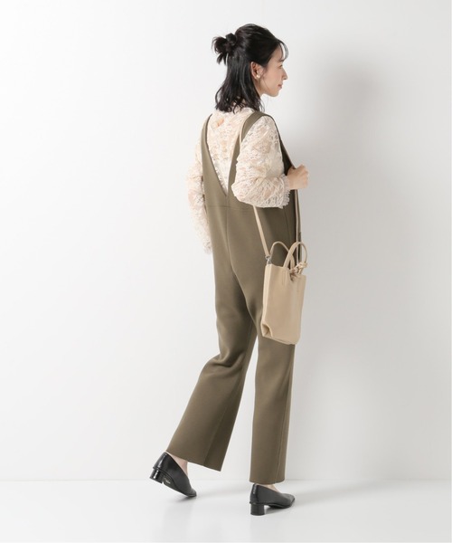 LE TALON(ルタロン)の「GRISE 3.5レザーナロースクエアUカットパンプス◆(パンプス・レディース・ブラウン/アイボリー/ブラック系その他・22.5cm/23cm/23.5cm/24cm/24.5cm/25cm/22cm)」の4枚目の写真