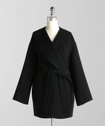 LOEFF（ロエフ）の「＜LOEFF＞リバー ラウンド ノーカラー