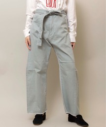 デニムバナナパンツ