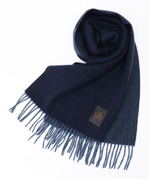 COMME CA ISM（コムサイズム）の「ウール・カシミヤ リバーシブルマフラー（マフラー・メンズ・ブラック/ベージュ/ネイビー・FREE）」の5枚目の写真