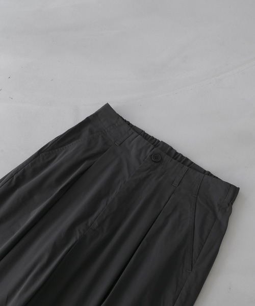 remer（リメール）の「loose Box pleats basic wide PT - Spring B / ルーズボックスプリーツベーシックワイドパンツ（その他パンツ・メンズ・チャコールグレー/カーキ・SMALL/MEDIUM/LARGE）」の20枚目の写真